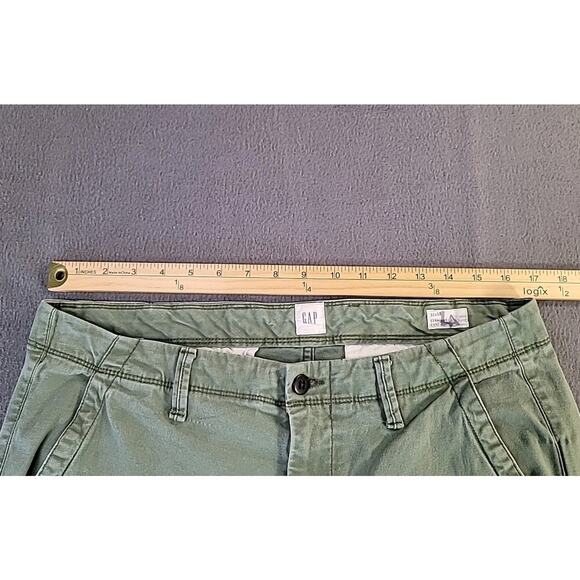 Gap Men’s Cargo Pants – Y2K Straight Fit Green 32x32 – Baggy Skater Style - Picture 5 of 11